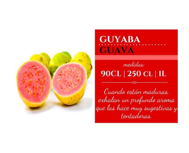 Guayaba. Excelente fruta, destaca por sus propiedades regeneradoras de la sangre
