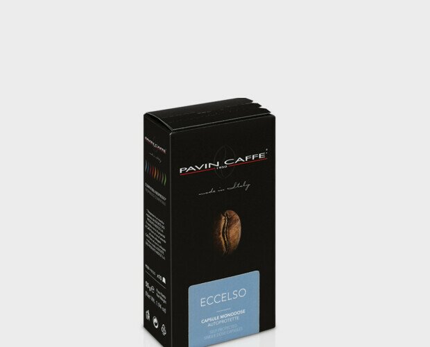 Cápsulas Eccelso. Caja de 100 cápsulas compatibles con Nespresso