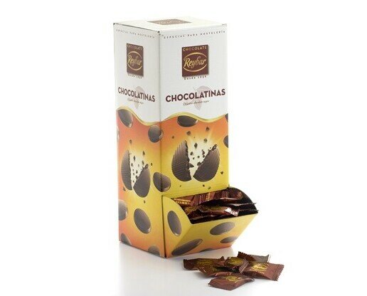 Chocolatina napolitana. Delicioso chocolate negro de la mejor calidad