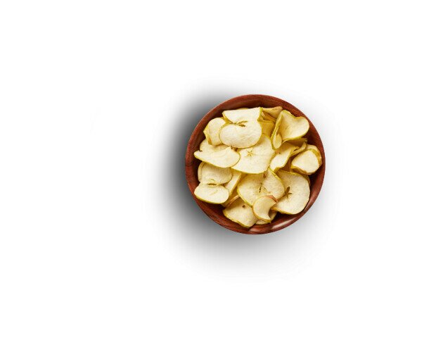 Chips de manzana 350G. Se deshace en la boca con un crujiente espectacular