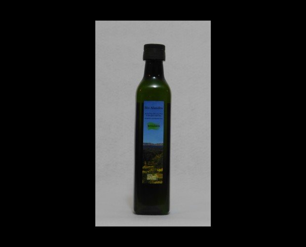 Envase Plástico Verde de 250ml. Comercializamos aceite de oliva ecológico de primera calidad