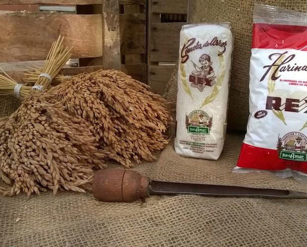 Sémola y harina de arroz. Productos de calidad