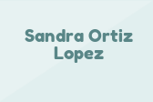 Sandra Ortiz Lopez