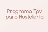 Programa Tpv para Hostelería