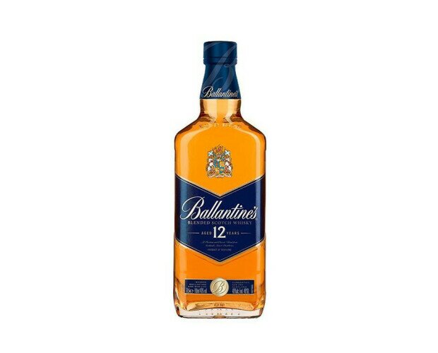Ballantine’s Blue. Es un escocés producto de la mezcla de diferentes whiskys dulces
