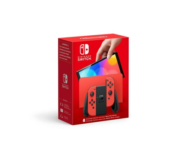 Consola Nintendo switch. Consola Nintendo switch oled roja edición Mario