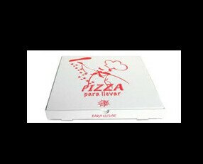 Cajas de pizza desechable. Cajas de pizza desechable para hostelería