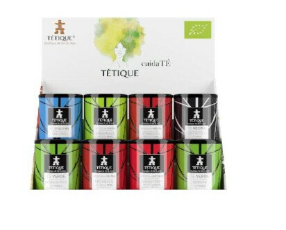 Pack té a granel. Lleva una selección de nuestros 12 tés e infusiones ecológicos más vendidos