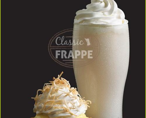 Frappé Coconut Cream. Bebida helada de deliciosa textura cremosa