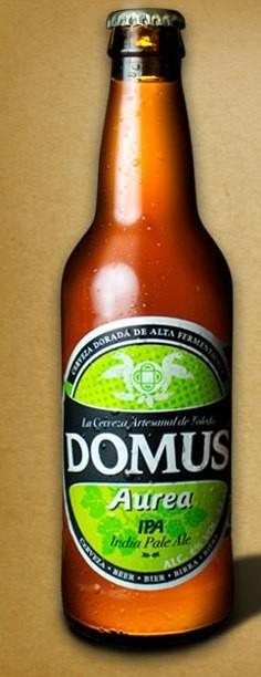 Cerveza. Nuestro producto estrella, la Domus Aurea