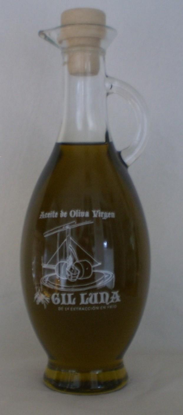 Mod. Fenicia.1 asa. Aceite de Oliva Virgen de primera extracción, sin filtrar.