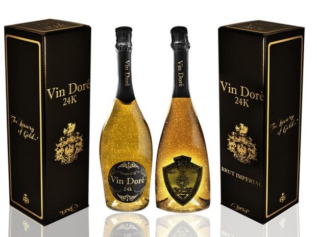 Vin Doré 24K. Brut Imperial y Vino Espumoso Vin Doré 24K
