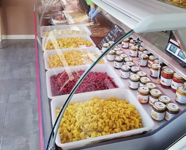 Pastificio Toscano. Tienda anexa a la fabrica de pasta fresca italiana en Torres de la Alameda